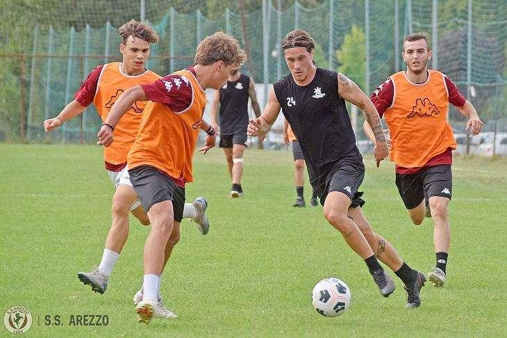 Partitella in famiglia dell' Arezzo con la Juniores Nazionale 