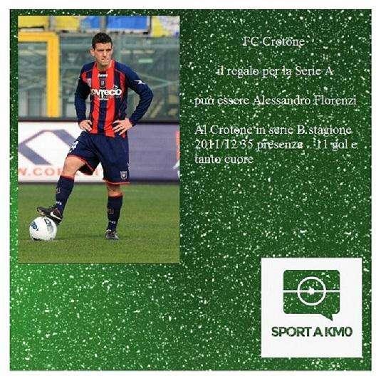 Crotone: il regalo per la Serie A può essere Alessandro Florenzi