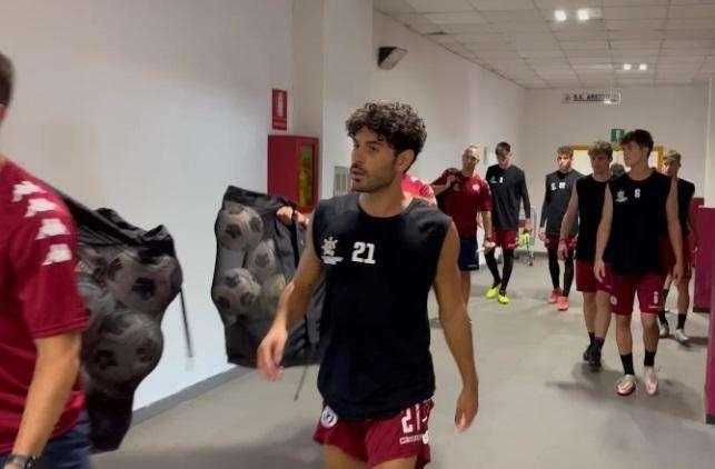 L' Arezzo mercoledì ultimo allenamento e poi rompete le righe 