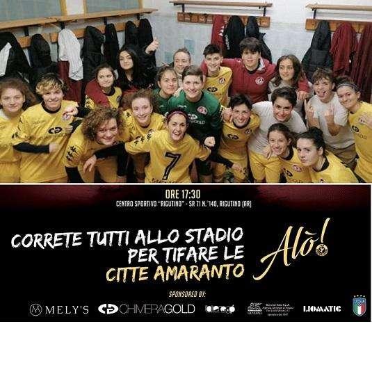 La Juniores dell' 'ACF Arezzo alla caccia del primato 