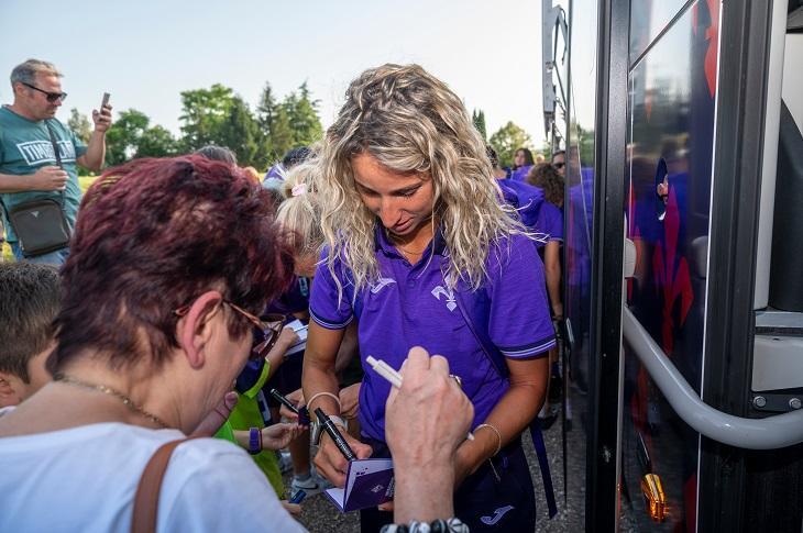 Sansepolcro ha abbracciato la Fiorentina: festa grande in Piazza Torre di Berta