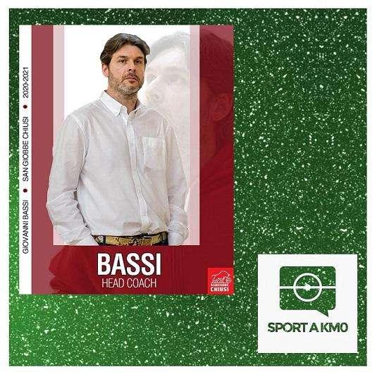 GIOVANNI BASSI È IL NUOVO CAPO ALLENATORE DELLA SAN GIOBBE CHIUSI
