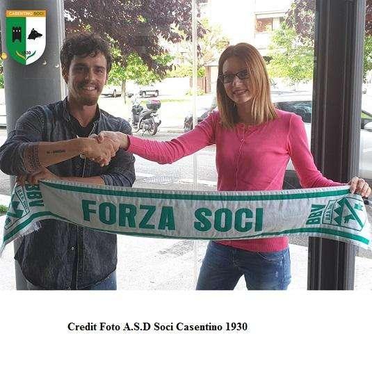 Il Soci Casentino ha raggiunto l'accordo con il centrocampista Andrea Chiasserini 