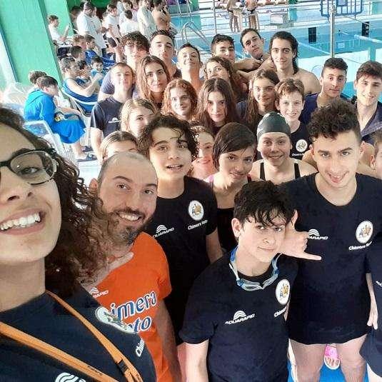 Il Propaganda della Chimera Nuoto debutta con venticinque medaglie