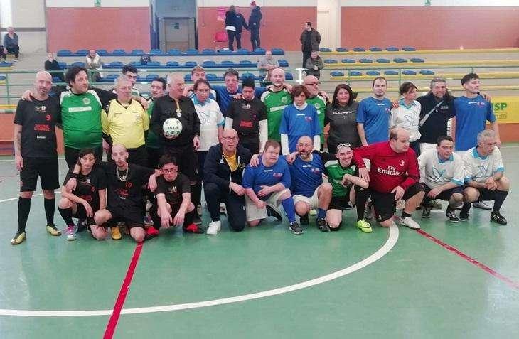 Marciano (AR) : al via il campionato di calcio a 5 Futsal per ragazzi speciali