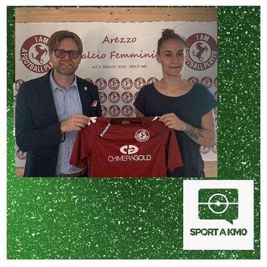 ACF AREZZO: COSTANZA RAZZOLINI TORNA A VESTIRE L’AMARANTO