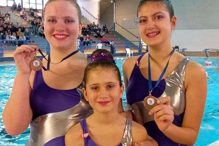 Gli Esordienti B della Chimera Nuoto sono sesti al Campionato Regionale