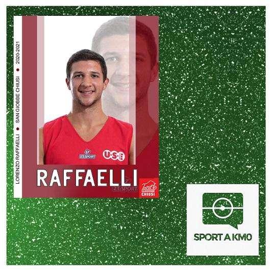 Lorenzo Raffaelli è il quinto colpo della San Giobbe Chiusi