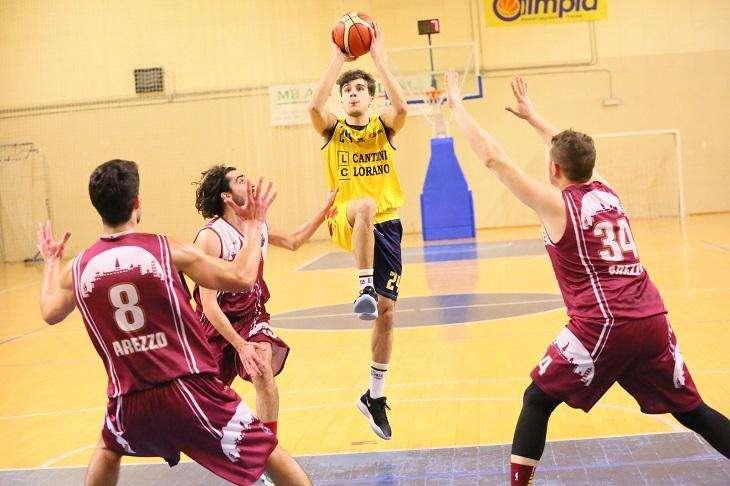 Serie C Gold : Olimpia Legnaia - Basket Arezzo 55- 49 dts