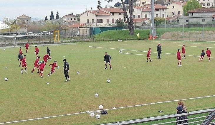 Arezzo al "Faralli": lezioni di calcio giovanile per la Castiglionese