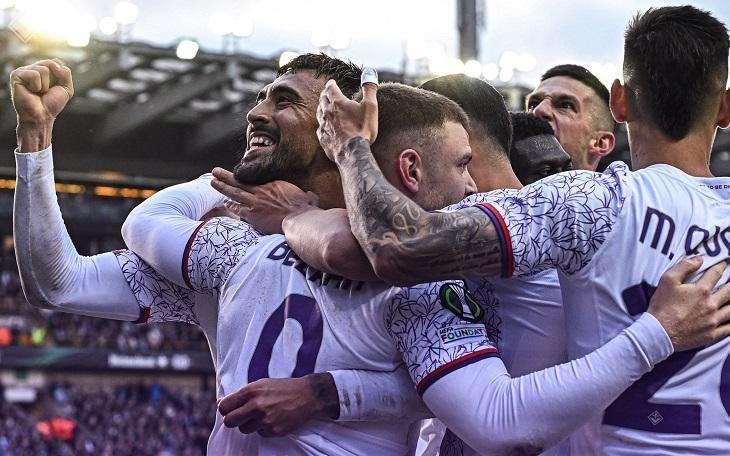 Conference League : Brugge - Fiorentina 1 - 1 ( and. 2 - 3) 