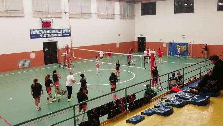 Campionato di B2 di Volley Femminile : IUS Arezzo - Genoa 0 - 3 