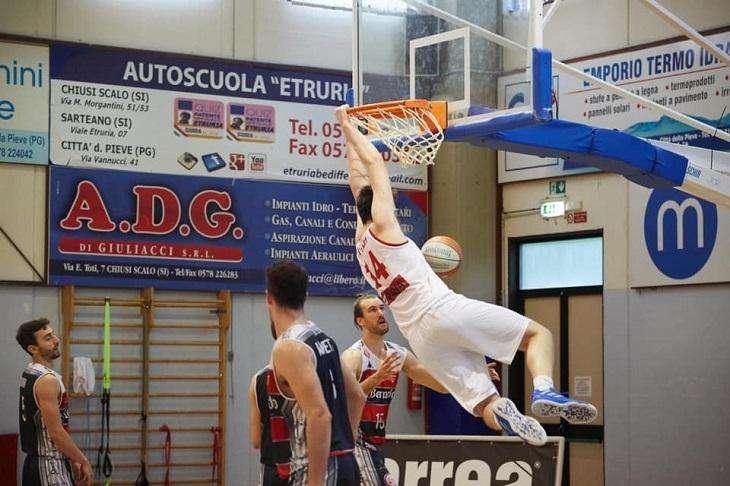 Serie B di Basket : San Giobbe Basket vs Olimpo Basket Alba 88 - 67