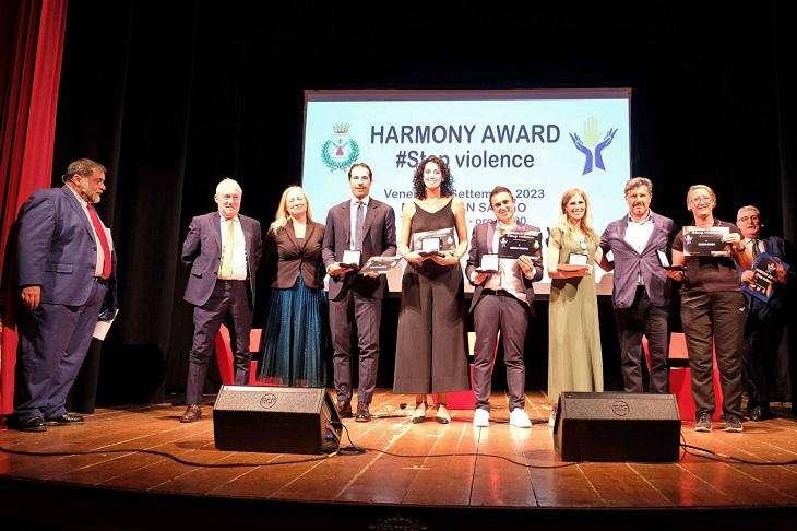 TORNA A MONTE SAN SAVINO IL PREMIO HARMONY AWARD #STOPVIOLENCE