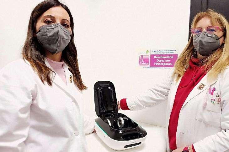 Un nuovo servizio alla farmacia “Mecenate” per lo screening dell’osteoporosi