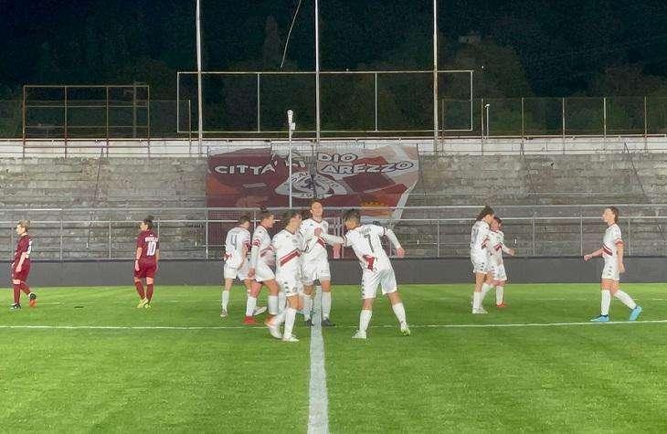 Serie C Femminile : ACF Arezzo vs Pontedera 4 - 0