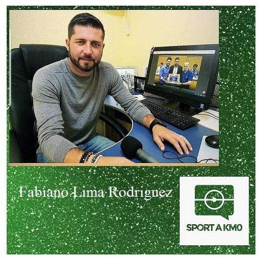 … con Fabiano Lima Rodriguez, ex centrocampista dell' Arezzo calcio