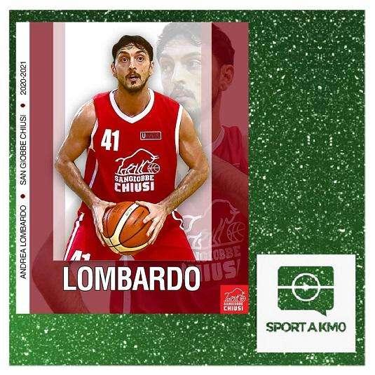 Andrea Lombardo rinnova con la San Giobbe Basket Chiusi