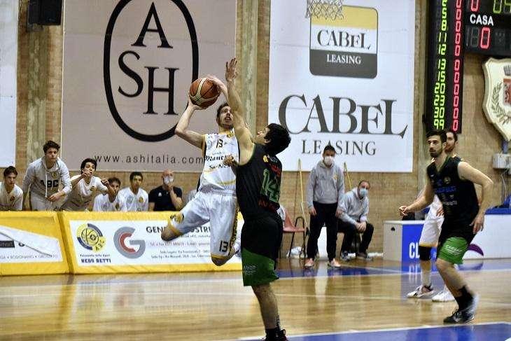 La serie C Gold : ABC Castelfiorentino vs Endisfalti Agliana 101 – 96 dts