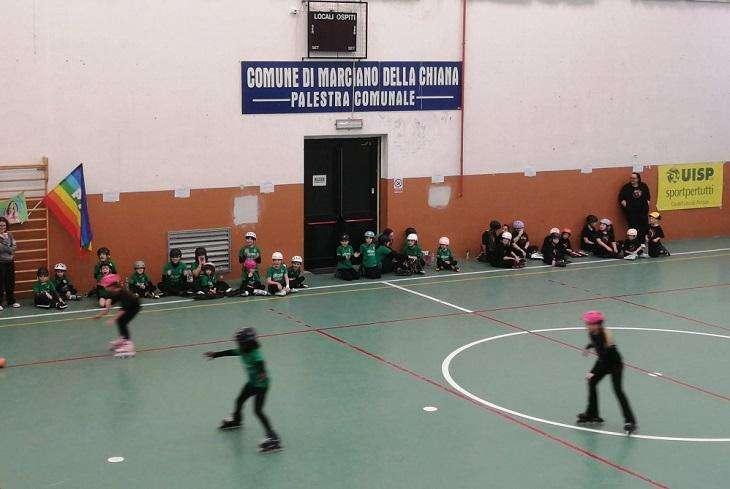 Marciano della Chiana sul podio dello sport: il trionfo dei Roller Games 2026.