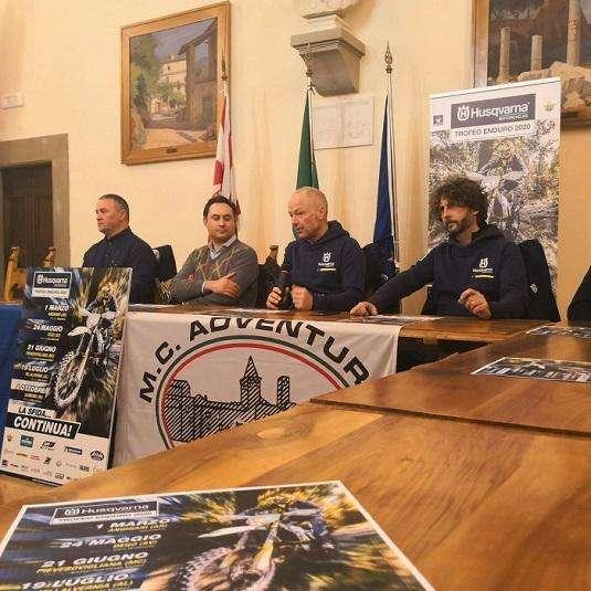 PRESENTATA LA 1° PROVA DEL TROFEO ENDURO HUSQVARNA 2020 DEL PRIMO MARZO AD ANGHIARI 