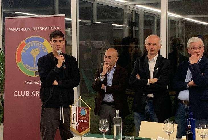 Il Panathlon Club di Arezzo premia l' Arezzo Calcio 
