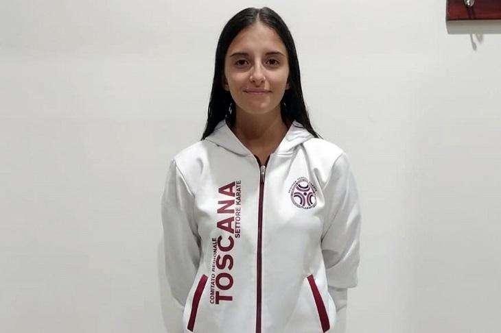 La casentinese Laura Abenante alla coppa del mondo di karate