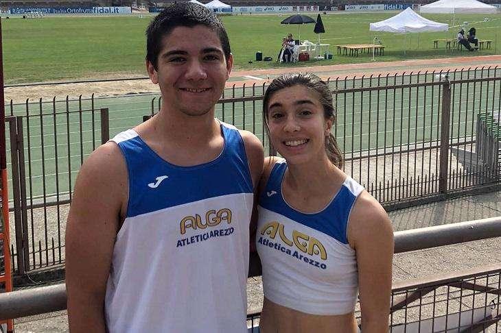 L’Alga Atletica Arezzo è scesa in pista ai Campionati Italiani Allievi