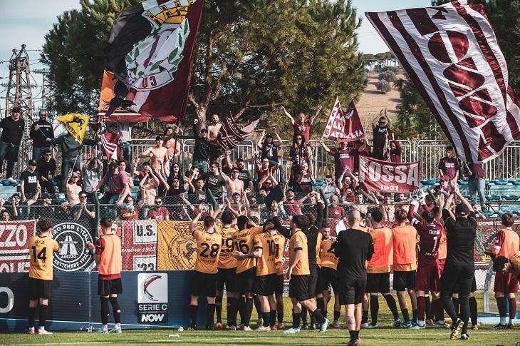 Lega Pro : Pineto - Arezzo 1 - 3 