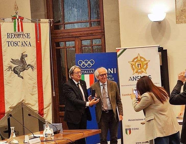L'Abc Castelfiorentino ritira la Stella di Bronzo al Merito Sportivo