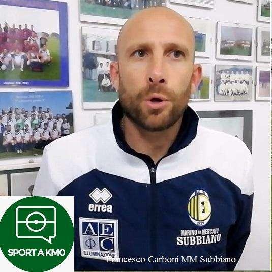 … con Francesco Carboni, allenatore MM Subbiano