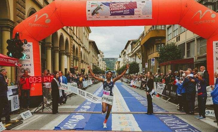  Arezzo incorona i nuovi campioni italiani dei 10 km