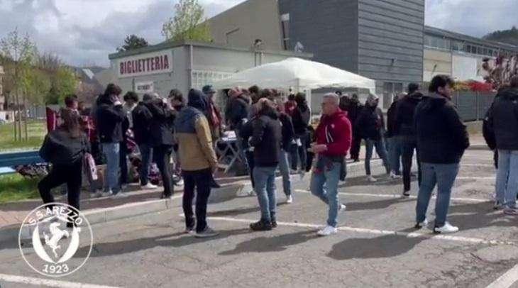 È attiva la prevendita dei biglietti per Gubbio-Arezzo