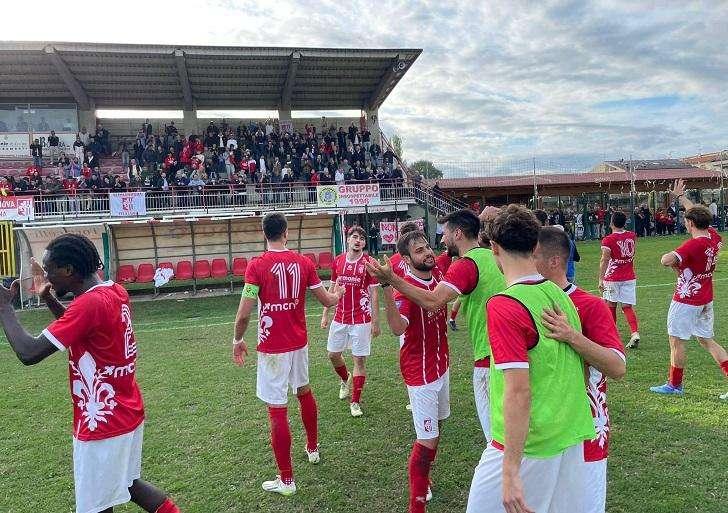 Campionato di Serie D : Terranuova Traiana - Grosseto 3 - 2  