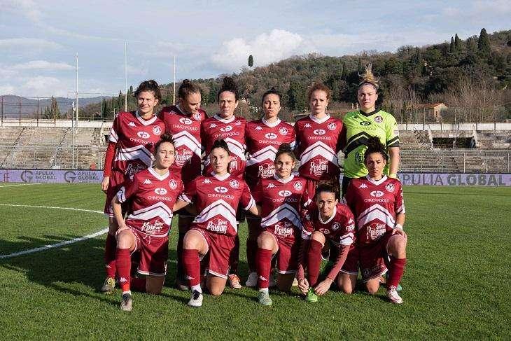 Campionato di serie B Femminile : ACF Arezzo vs Napoli 0 - 2