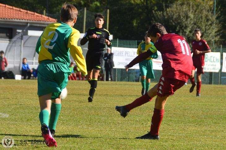 Giovanili amaranto rullo compressore, la Juniores di Sussi espugna Trestina 