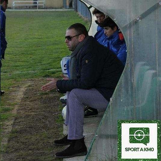 … con Alessandro Rivi, Allenatore Juniores Floria 2000