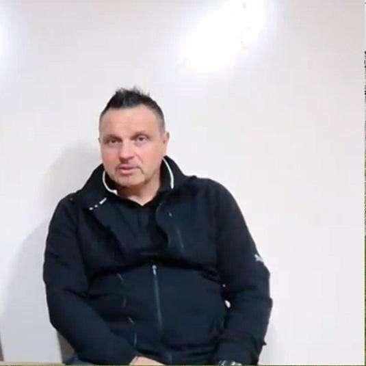 ... con Andrea Laurenzi, Allenatore Cortona Camucia