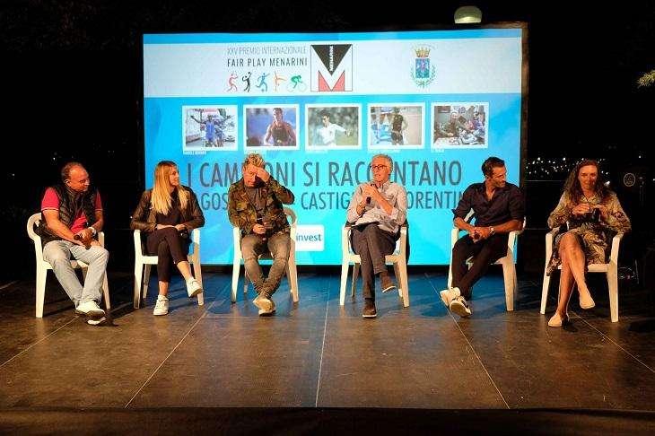 “I CAMPIONI SI RACCONTANO”: NOTTE DI EMOZIONI A CASTIGLION FIORENTINO