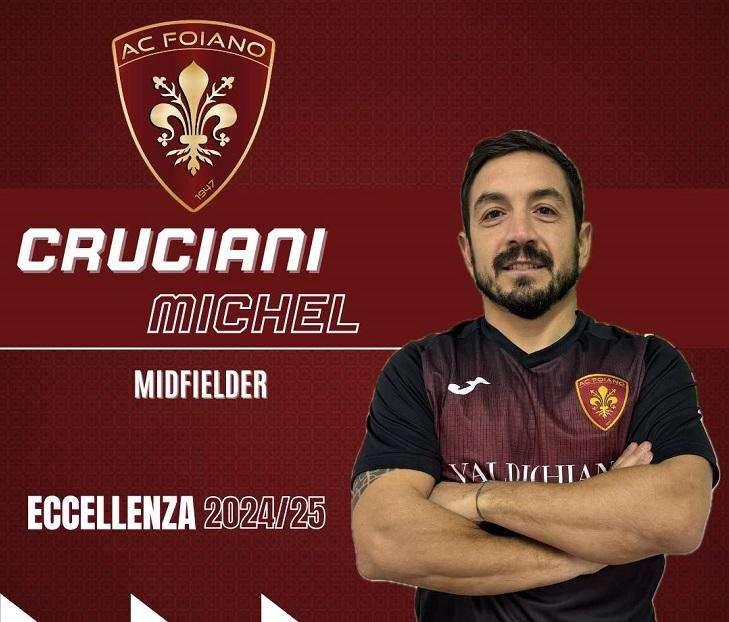 Colpaccio Nuova Foiano: arriva Cruciani, un lusso per la categoria