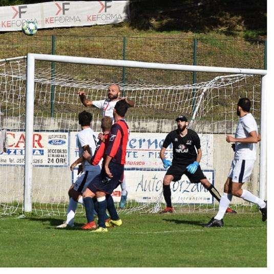 Campionato di Prima Categoria : A.C. BIBBIENA -  U.S. ALBERORO 1977 = 2– 2