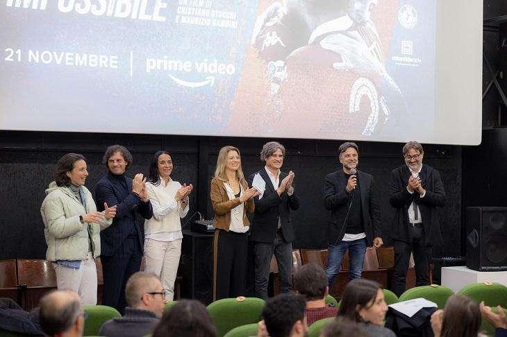 Serata speciale per l' ACF Arezzo con l' anteprima “Una storia impossibile”.