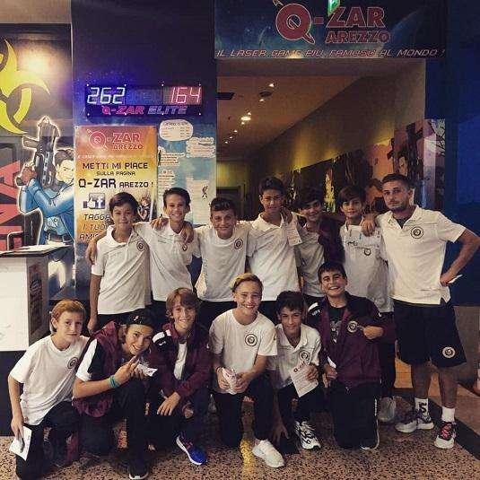 ... con Giorgio Contu Responsabile Scuola Calcio Arezzo FA 