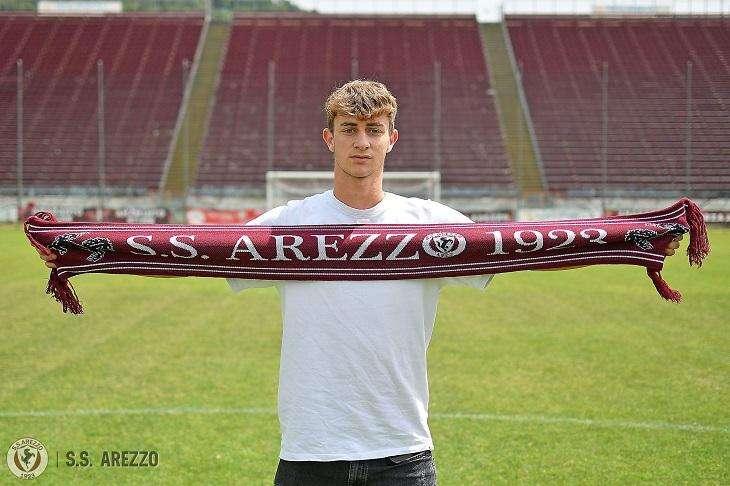 Gianmarco Pericolini, difensore classe 2004, veste l' amaranto 