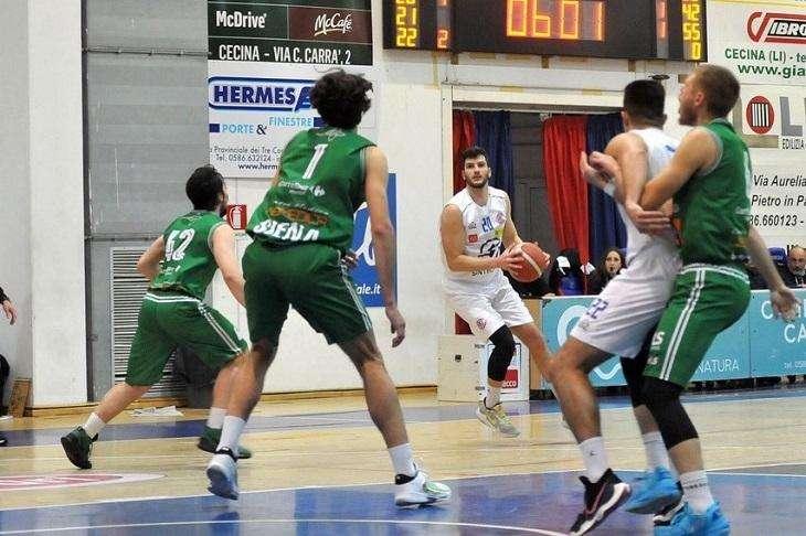 Serie C Gold : Basket Cecina vs Olimpia Legnaia 71 - 69 