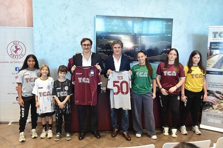 ACF Arezzo e TCA S.p.A.: un’alleanza d’oro per il futuro del calcio femminile