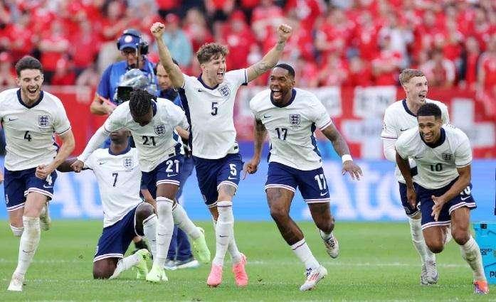Euro 2024 : Inghilterra - Svizzera 6-4 dopo i calci di rigore (1-1 dts)