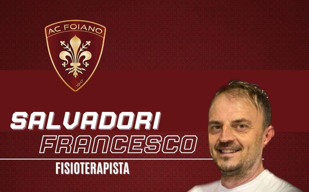 Il Fisioterapista Francesco Salvadori confermato dalla Nuova Foiano