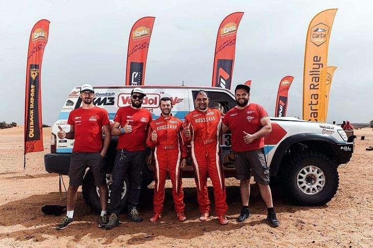 Il Team Rossi ha vinto  il Carta Rallye per la categoria “Cross Country 4x4”