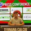 Ternana-Trestina 1-0, la conferenza stampa di Tiberio Bruti | VIDEO